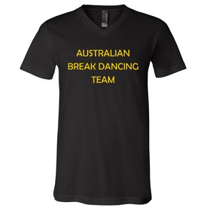 Australian Break Dance Team 2024 V-Neck T-Shirt