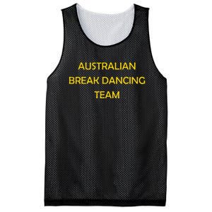 Australian Break Dance Team 2024 Mesh Reversible Basketball Jersey Tank