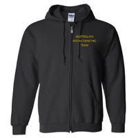 Australian Break Dance Team 2024 Full Zip Hoodie