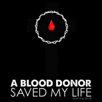 A Blood Donor Saved My Life funny christian Short Acrylic Beanie