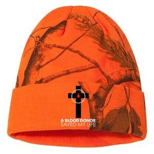 A Blood Donor Saved My Life funny christian Kati Licensed 12" Camo Beanie