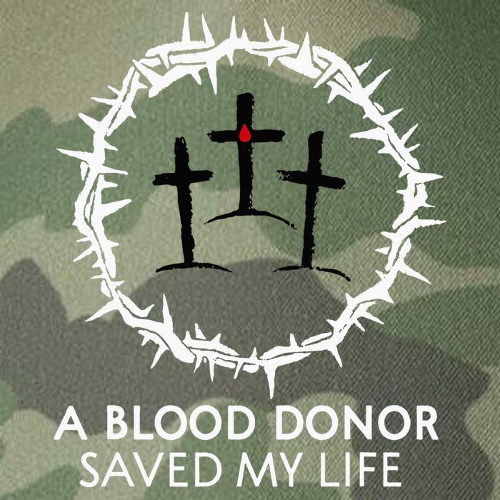 A Blood Donor Saved My Life retro christian Legacy Tie Dye Trucker Hat