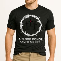 A Blood Donor Saved My Life retro christian Cooling Performance Crew T-Shirt