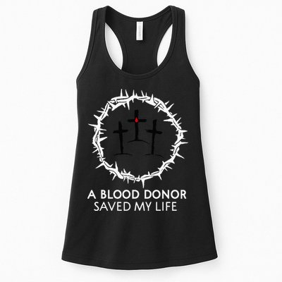 A Blood Donor Saved My Life retro christian Womens Tank Top