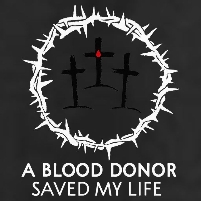 A Blood Donor Saved My Life retro christian Golf Towel