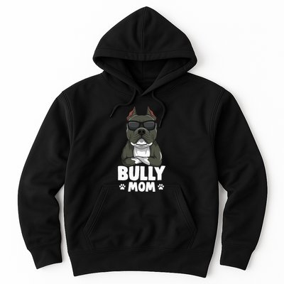 American Bully Dog Mom Hoodie