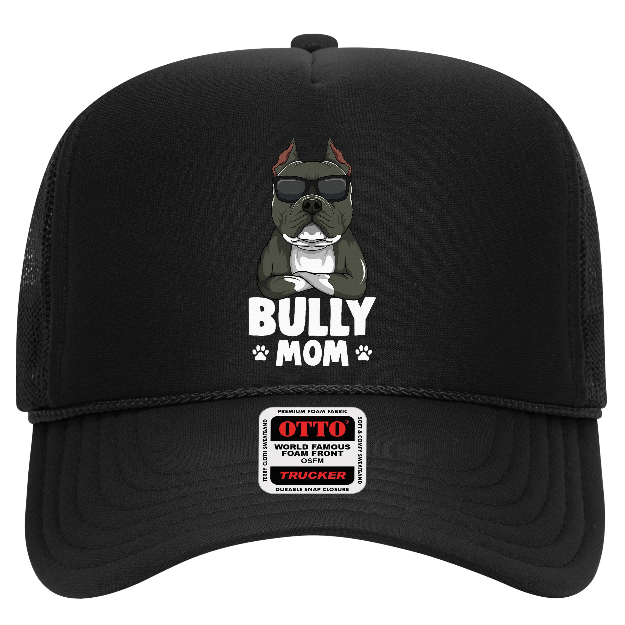 American Bully Dog Mom Trucker Hat