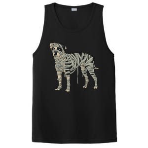 American Bulldog Dog Mummy Halloween Costume Dog Lovers Gift PosiCharge Competitor Tank