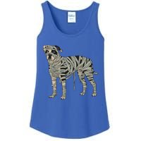 American Bulldog Dog Mummy Halloween Costume Dog Lovers Gift Ladies Essential Tank