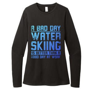 A Bad Day Water Skiing Cool Gift Womens CVC Long Sleeve Shirt