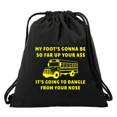 Amherst Bus Driver Drawstring Bag