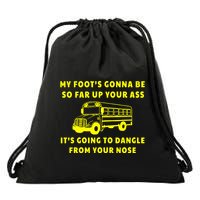 Amherst Bus Driver Drawstring Bag