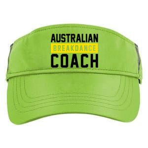 Australian Break Dancer Coach Costume Adult Drive Performance Visor