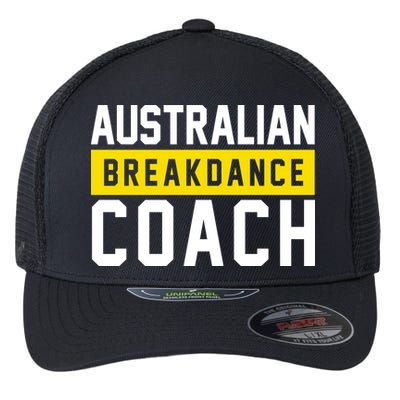 Australian Break Dancer Coach Costume Flexfit Unipanel Trucker Cap