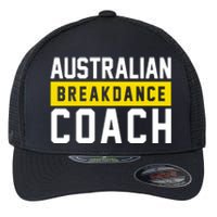 Australian Break Dancer Coach Costume Flexfit Unipanel Trucker Cap