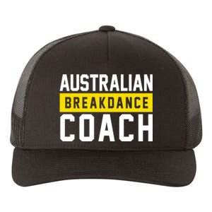 Australian Break Dancer Coach Costume Yupoong Adult 5-Panel Trucker Hat