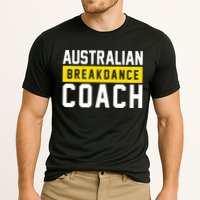 Australian Break Dancer Coach Costume Cooling Performance Crew T-Shirt