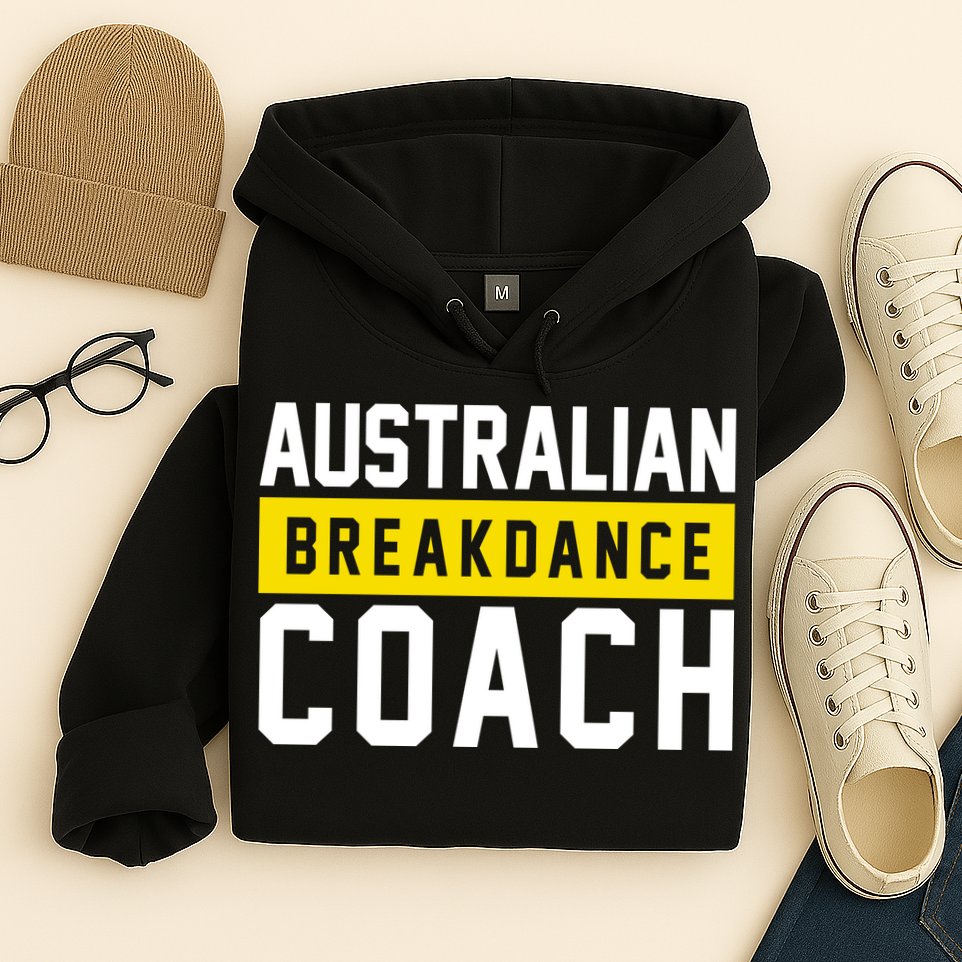 Australian Break Dancer Coach Costume Hoodie