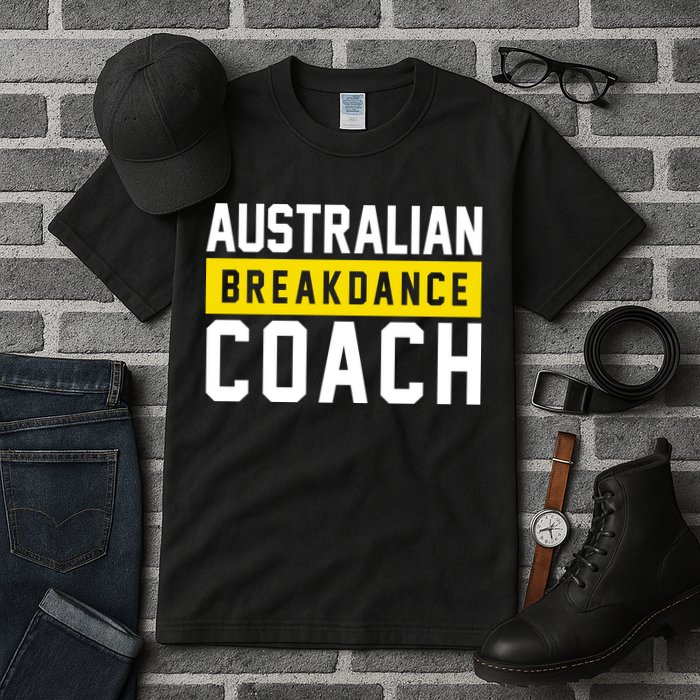 Australian Break Dancer Coach Costume Tall T-Shirt