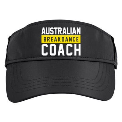 Australian Break Dancer Coach Costume Adult Drive Performance Visor