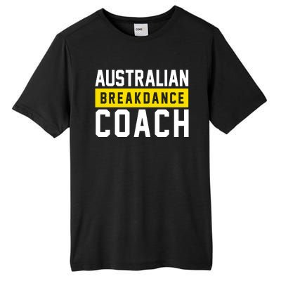 Australian Break Dancer Coach Costume Tall Fusion ChromaSoft Performance T-Shirt