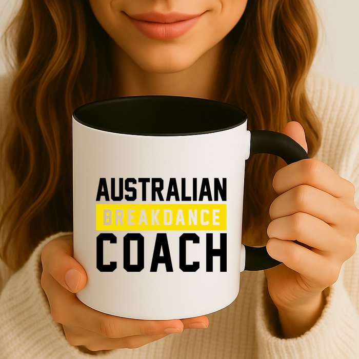 Australian Break Dancer Coach Costume Mug
