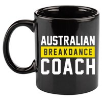 Australian Break Dancer Coach Costume 11oz C Handle Ceramic Mug