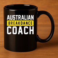 Australian Break Dancer Coach Costume 11oz C Handle Ceramic Mug