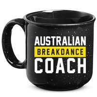 Australian Break Dancer Coach Costume 15oz Campfire Ceramic Mug