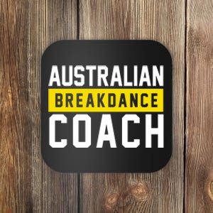 Australian Break Dancer Coach Costume Coaster