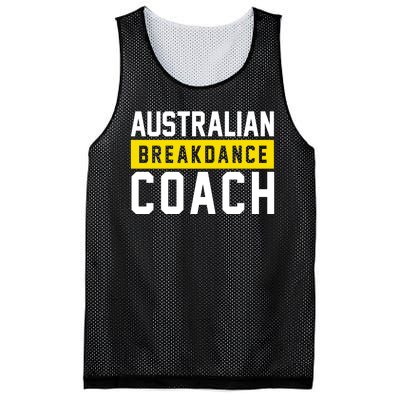 Australian Break Dancer Coach Costume Mesh Reversible Basketball Jersey Tank