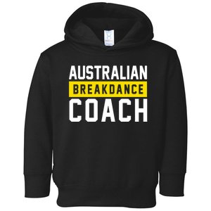 Australian Break Dancer Coach Costume Toddler Hoodie