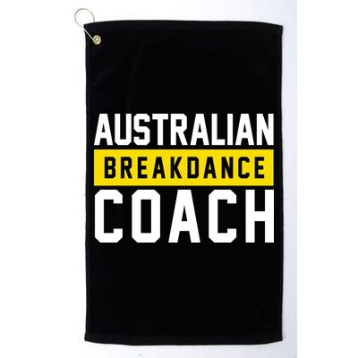 Australian Break Dancer Coach Costume Golf Towel