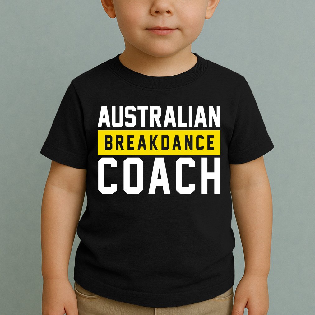 Australian Break Dancer Coach Costume Toddler T-Shirt