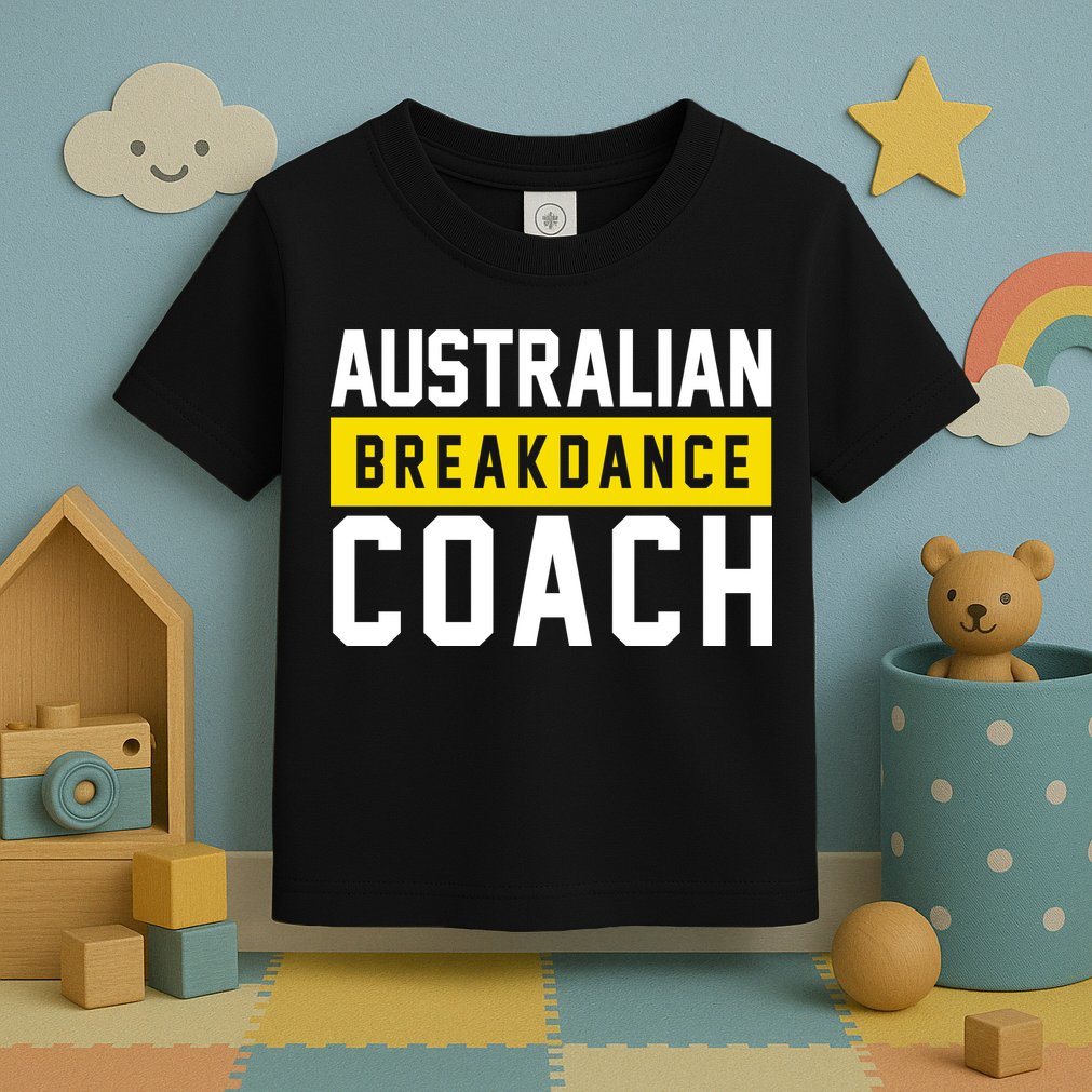 Australian Break Dancer Coach Costume Toddler T-Shirt