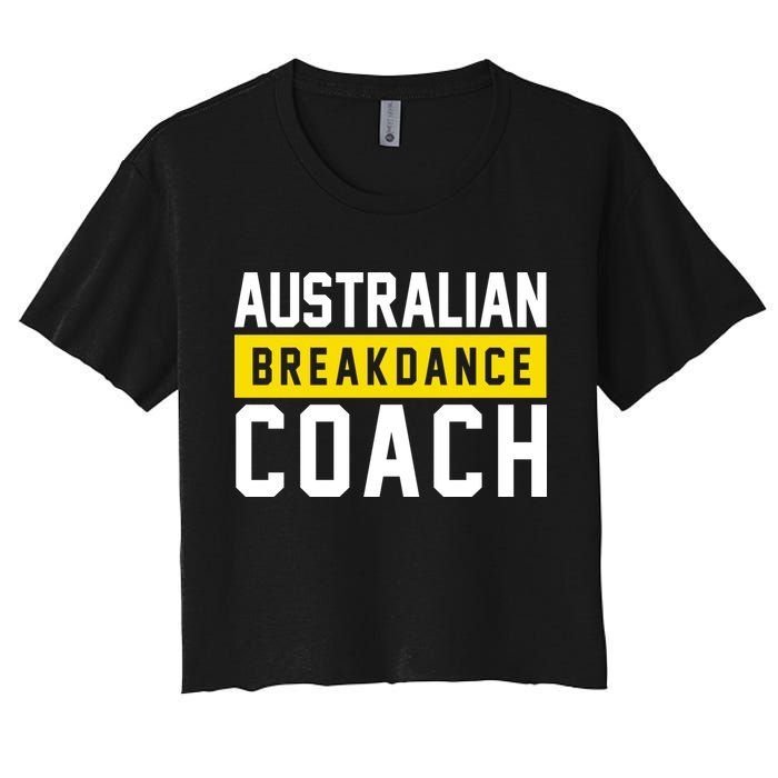 Australian Break Dancer Coach Costume Crop Top