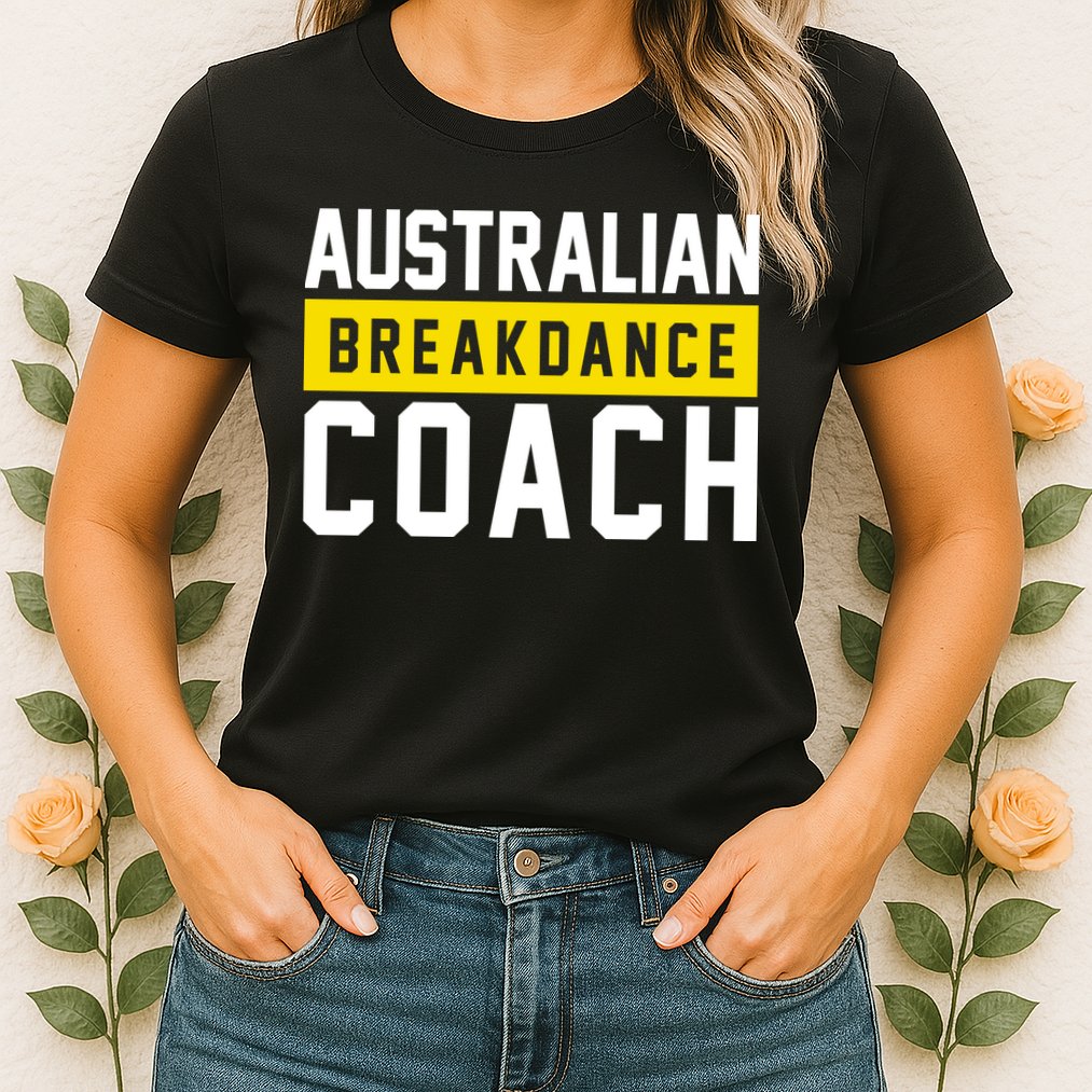 Australian Break Dancer Coach Costume Womens T-Shirt