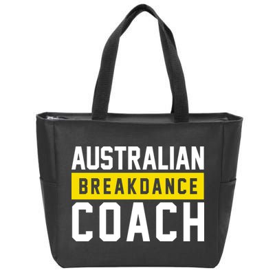 Australian Break Dancer Coach Costume Zip Tote Bag
