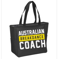 Australian Break Dancer Coach Costume Zip Tote Bag