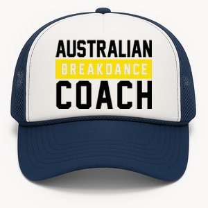 Australian Break Dancer Coach Costume Trucker Hat