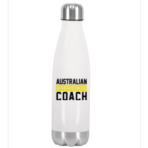 Australian Break Dancer Coach Costume Stainless Steel Insulated Water Bottle