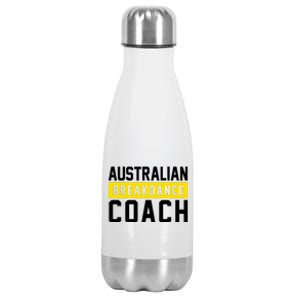 Australian Break Dancer Coach Costume Stainless Steel Insulated Water Bottle