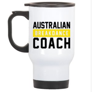 Australian Break Dancer Coach Costume Stainless Steel Travel Mug