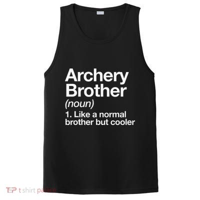 Archery Brother Definition Funny Sports PosiCharge Competitor Tank