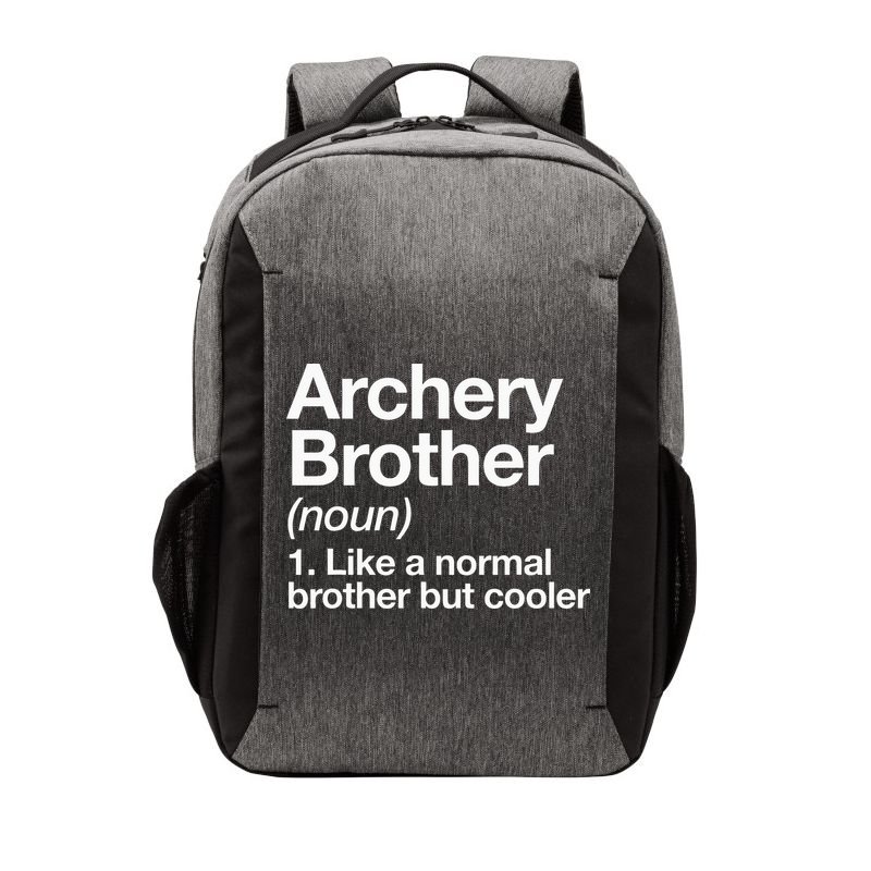 Archery Brother Definition Funny Sports Vector Backpack