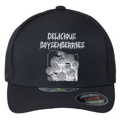 Arcane Bullshit Delicious Boysenberries Flexfit Unipanel Trucker Cap