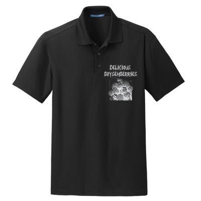 Arcane Bullshit Delicious Boysenberries Dry Zone Grid Polo