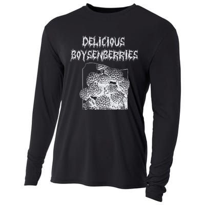 Arcane Bullshit Delicious Boysenberries Cooling Performance Long Sleeve Crew