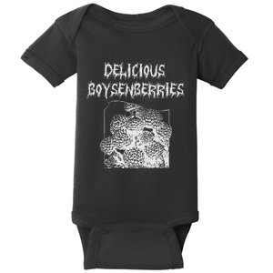 Arcane Bullshit Delicious Boysenberries Baby Bodysuit