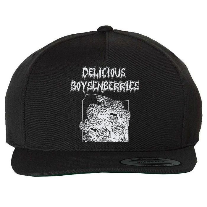 Arcane Bullshit Delicious Boysenberries Wool Snapback Cap